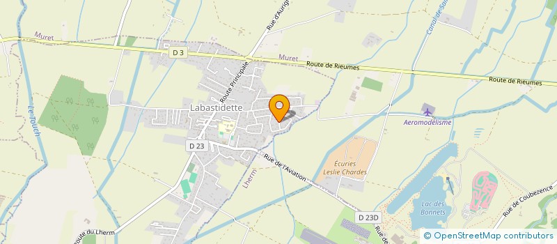 localisation de l'entreprise MONSIEUR KARIME BENMEBROUK  LABASTIDETTE