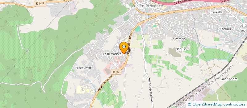 localisation de l'entreprise MONSIEUR KARIME KATEB à LE LUC