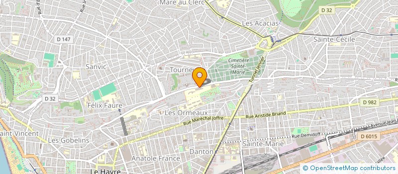 localisation de l'entreprise MONSIEUR KARIME KICHE  LE HAVRE