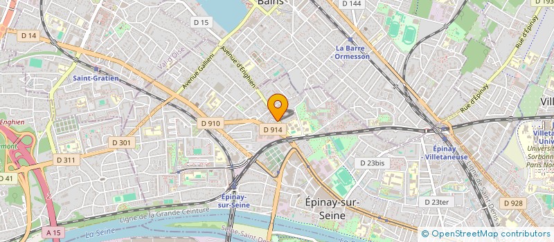 localisation de l'entreprise MONSIEUR KARIME OUSSADA à EPINAY-SUR-SEINE