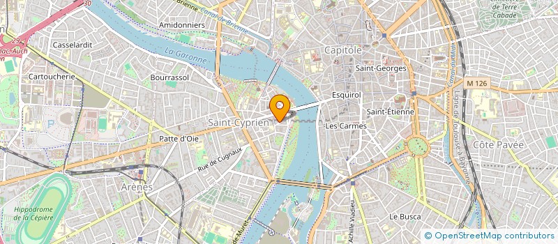 localisation de l'entreprise MONSIEUR KARIMULLAH SAFI  TOULOUSE