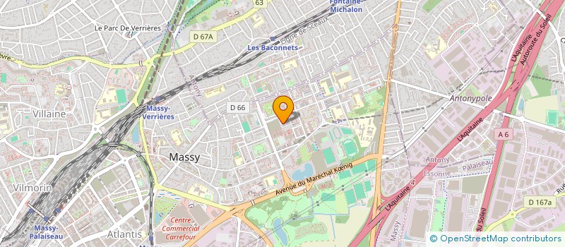 localisation de l'entreprise MONSIEUR KARIPHA DOUMBIA à MASSY