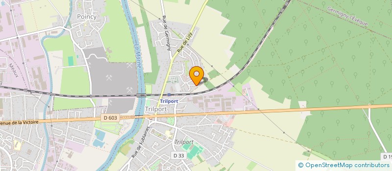 localisation de l'entreprise MONSIEUR KARL ALCEGUERRE  TRILPORT