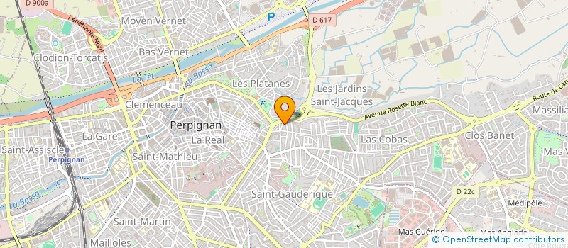 localisation de l'entreprise MONSIEUR KARL ANFRAY  PERPIGNAN