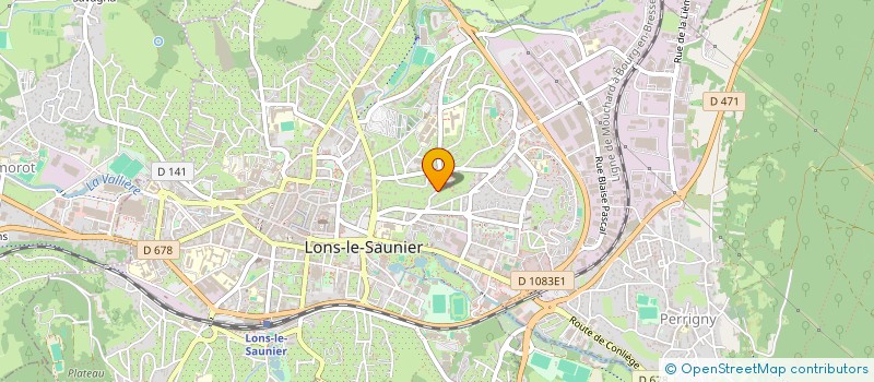 localisation de l'entreprise MONSIEUR KARL ANGELMANN à LONS-LE-SAUNIER