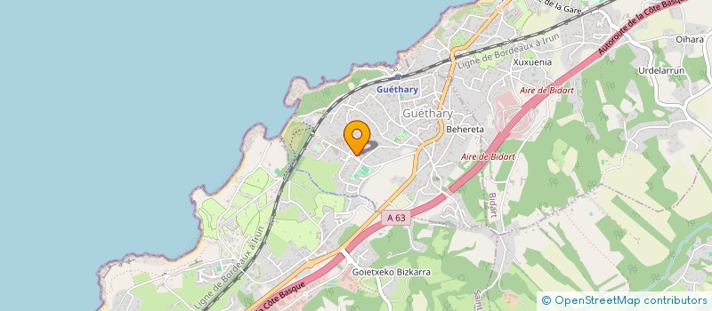 localisation de l'entreprise MONSIEUR KARL ASHBA  GUETHARY