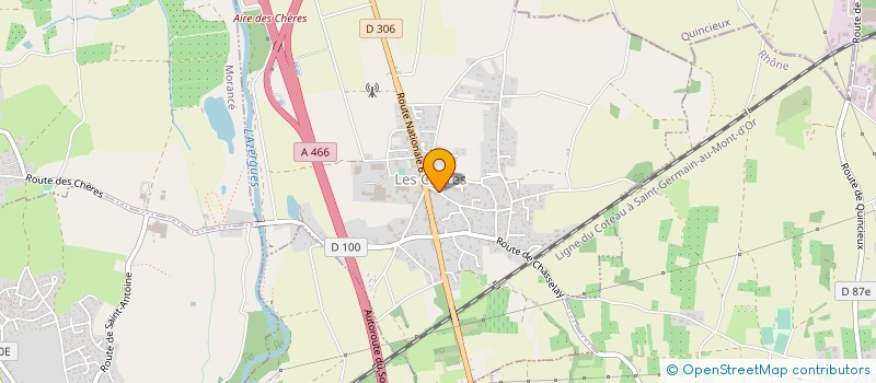 localisation de l'entreprise MONSIEUR KARL AUBIN LAURENCOT  LES CHERES