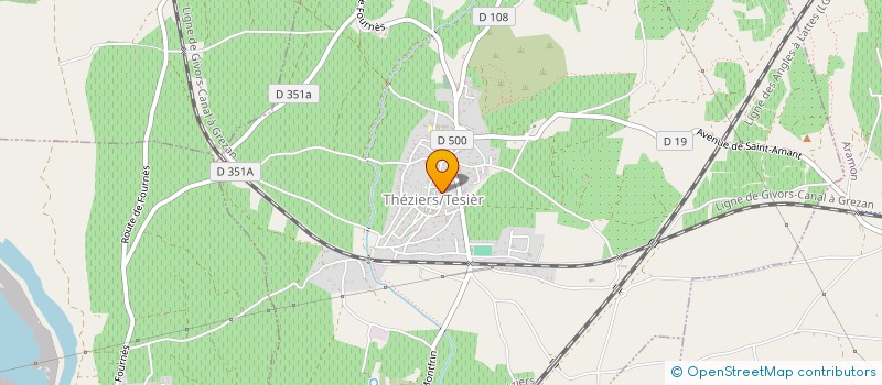 localisation de l'entreprise MONSIEUR KARL BACQUET  SAINT-VICTOR-DES-OULES