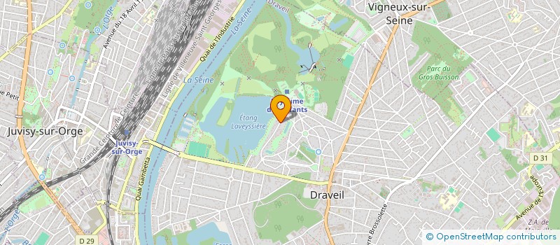 localisation de l'entreprise MONSIEUR KARL BARAKAT  DRAVEIL