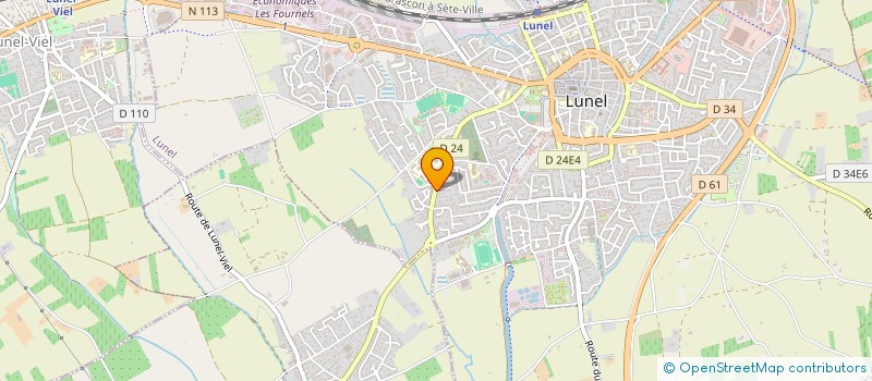 localisation de l'entreprise MONSIEUR KARL BEAUMANN  LUNEL