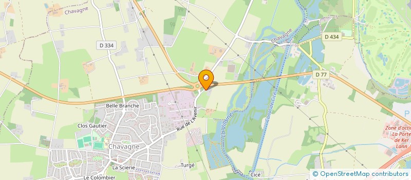 localisation de l'entreprise MONSIEUR KARL BERTHAUX  CHAVAGNE