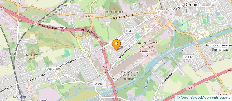 localisation de l'entreprise MONSIEUR KARL BEYER  DENAIN