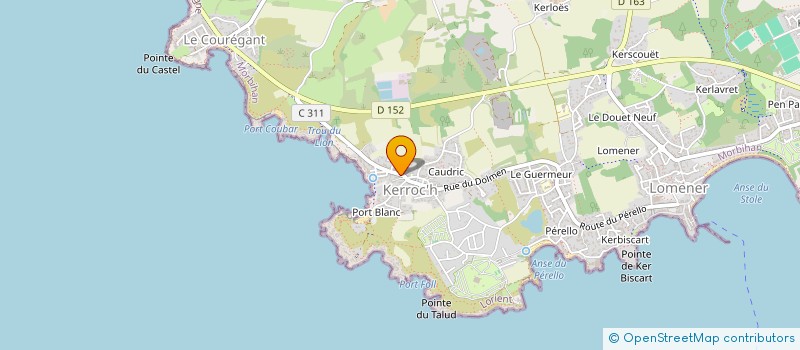 localisation de l'entreprise MONSIEUR KARL BOURLES PRUDHOMME à LORIENT