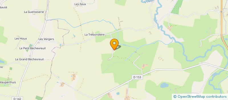 localisation de l'entreprise MONSIEUR KARL BUCHOT  COSSE-LE-VIVIEN