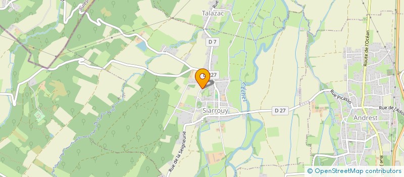 localisation de l'entreprise MONSIEUR KARL CAZALA  SIARROUY