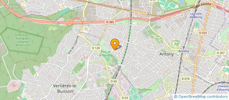 localisation de l'entreprise MONSIEUR KARL CROCHET à ANTONY