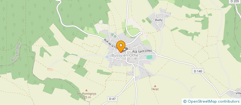 localisation de l'entreprise MONSIEUR KARL DA SILVA  BUSSY-EN-OTHE