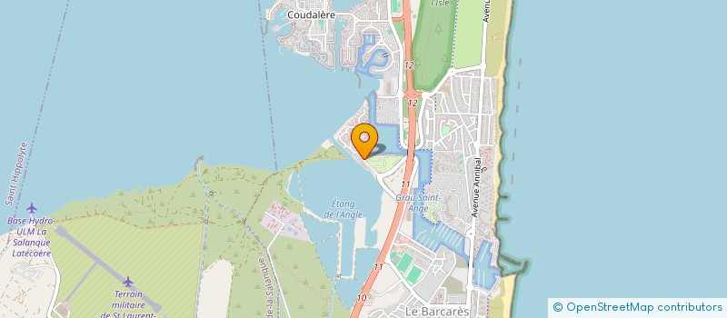 localisation de l'entreprise MONSIEUR KARL DAFFE  LE BARCARES