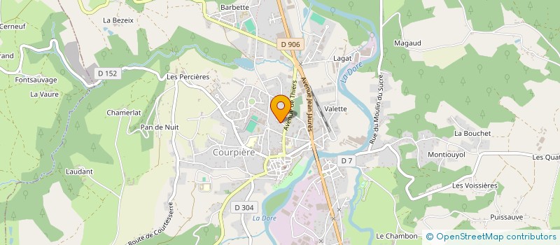 localisation de l'entreprise MONSIEUR KARL DE CLERCK à COURPIERE