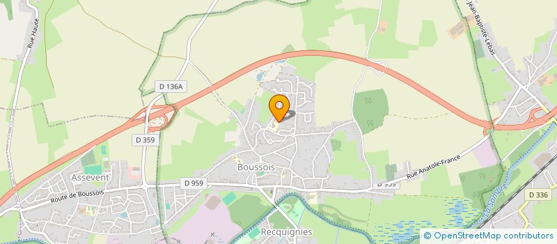 localisation de l'entreprise MONSIEUR KARL DENEYER  BOUSSOIS