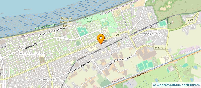 localisation de l'entreprise MONSIEUR KARL DENYS  DUNKERQUE