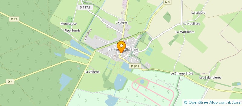localisation de l'entreprise MONSIEUR KARL DEREMY à LA FERTE-VIDAME