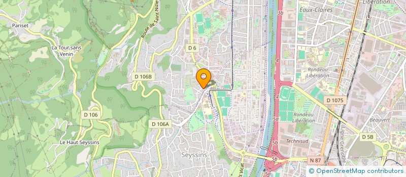 localisation de l'entreprise MONSIEUR KARL DI FOGGIA  SEYSSINET-PARISET