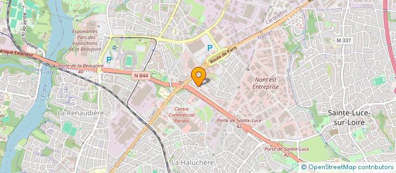 localisation de l'entreprise MONSIEUR KARL FASSI  NANTES