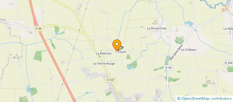 localisation de l'entreprise MONSIEUR KARL FONTAINE  DERVAL