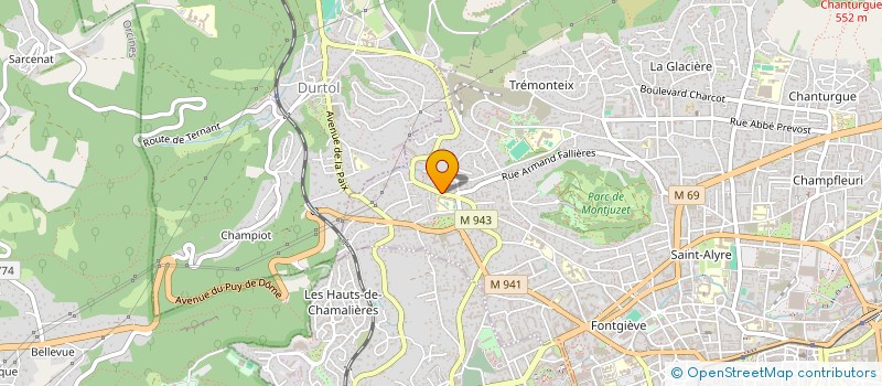 localisation de l'entreprise MONSIEUR KARL-FRANCOIS HEUEA  CLERMONT-FERRAND