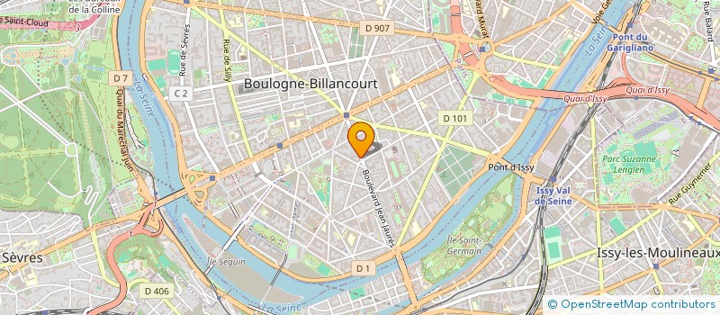 localisation de l'entreprise MONSIEUR KARL GAVILLOT TORDJMAN à BOULOGNE-BILLANCOURT