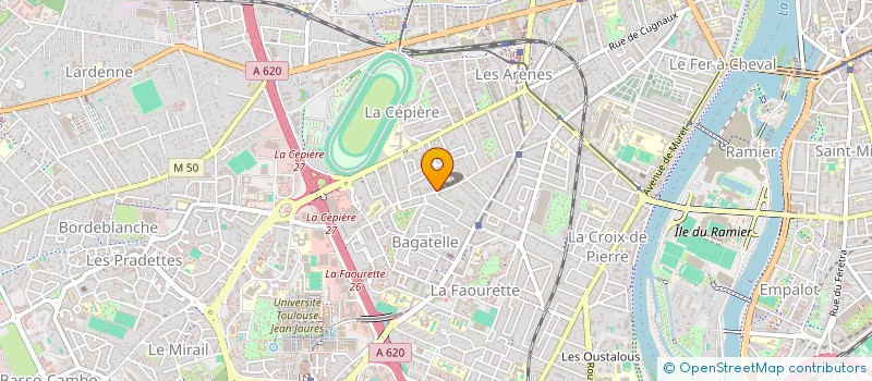 localisation de l'entreprise MONSIEUR KARL GIRRARD  TOULOUSE