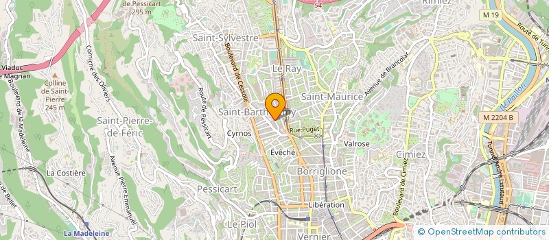 localisation de l'entreprise MONSIEUR KARL GOMES à NICE
