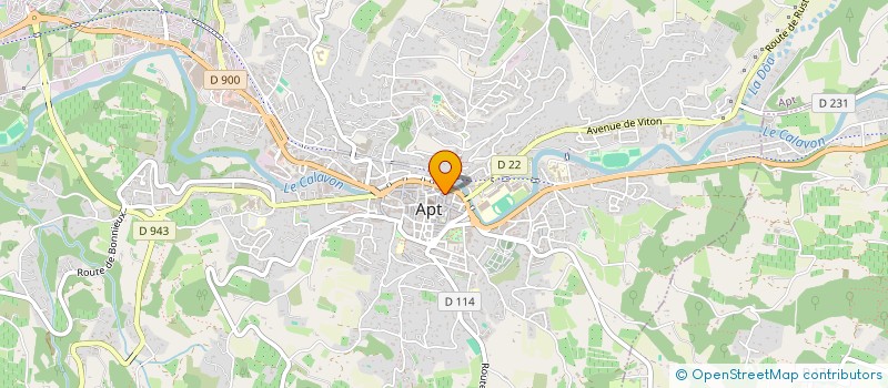 localisation de l'entreprise MONSIEUR KARL GOUDIER  APT