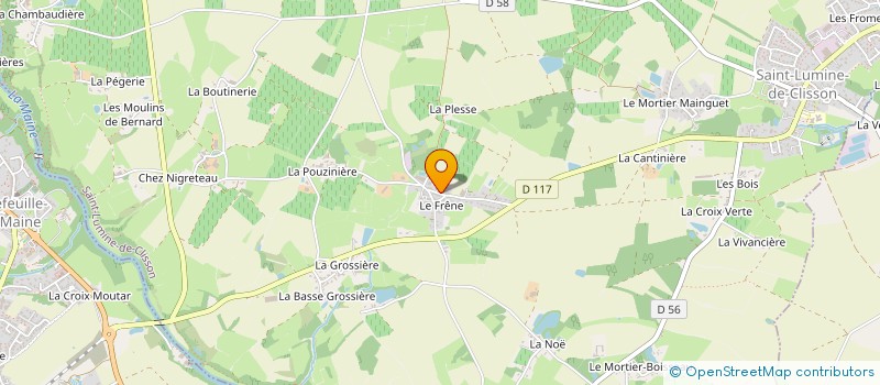 localisation de l'entreprise MONSIEUR KARL HERVOUET  SAINT-LUMINE-DE-CLISSON