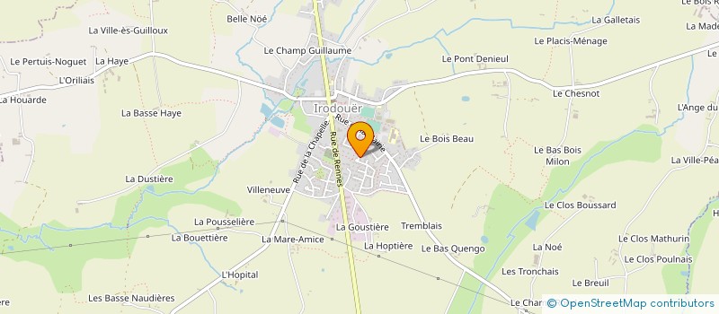 localisation de l'entreprise MONSIEUR KARL JUMEL  IRODOUER