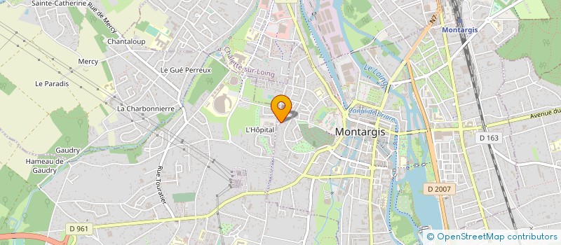 localisation de l'entreprise MONSIEUR KARL KAIMBA à MONTARGIS