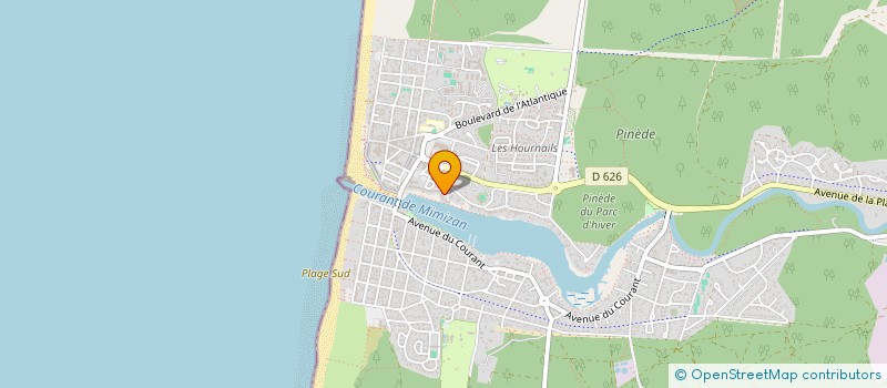 localisation de l'entreprise MONSIEUR KARL LAFOSSE  MIMIZAN