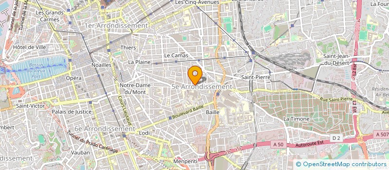 localisation de l'entreprise MONSIEUR KARL LAGADEC à MARSEILLE