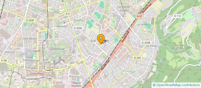 localisation de l'entreprise MONSIEUR KARL LARTIZIEN  SAINT-MARTIN-D'HERES