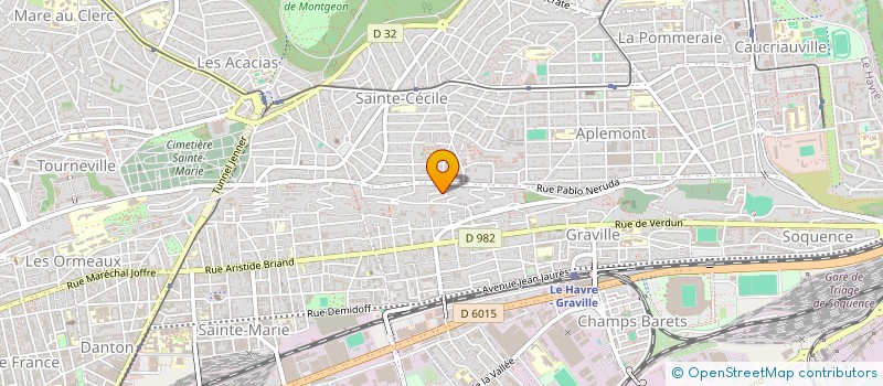 localisation de l'entreprise MONSIEUR KARL LECOINTRE à LE HAVRE