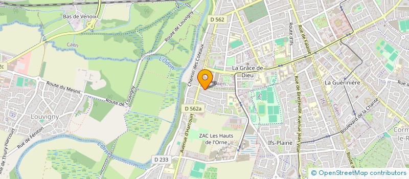 localisation de l'entreprise MONSIEUR KARL LEMESLE  FLEURY-SUR-ORNE