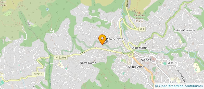 localisation de l'entreprise MONSIEUR KARL LESAFFRE  VENCE