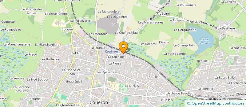 localisation de l'entreprise MONSIEUR KARL LESKE à COUERON