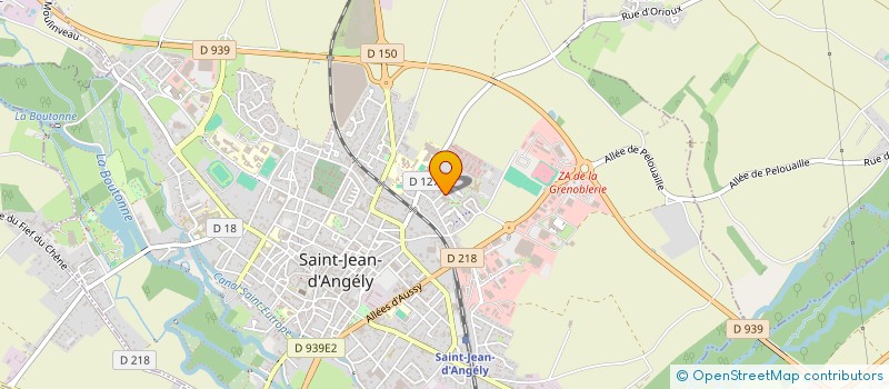 localisation de l'entreprise MONSIEUR KARL MATTHEWS  SAINT-JEAN-D'ANGELY