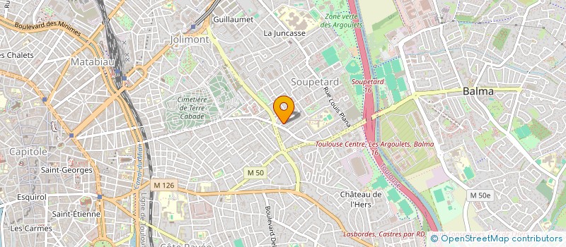 localisation de l'entreprise MONSIEUR KARL MAURIN  TOULOUSE