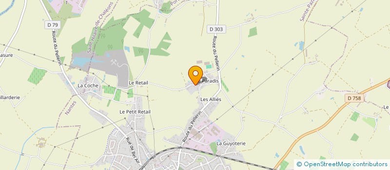 localisation de l'entreprise MONSIEUR KARL MESSAIN à SAINTE-PAZANNE