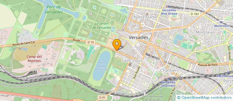 localisation de l'entreprise MONSIEUR KARL MIZRAHI à VERSAILLES