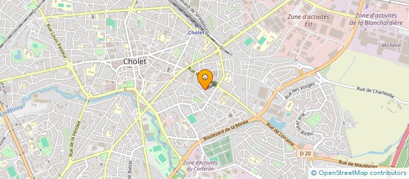 localisation de l'entreprise MONSIEUR KARL NAMNGANDA à CHOLET