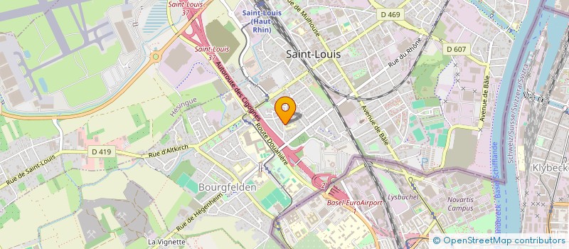 localisation de l'entreprise MONSIEUR KARL NEUHANS à SAINT-LOUIS